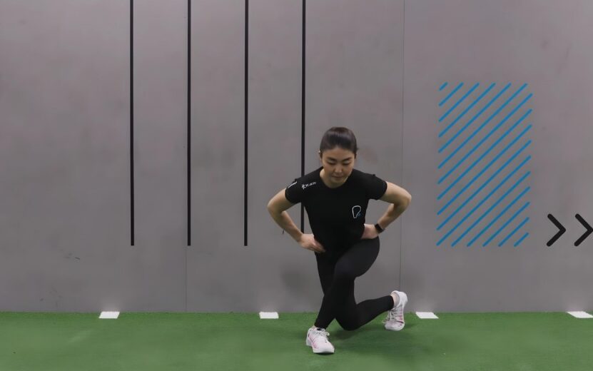 Is Curtsy Lunge Hard Exercise